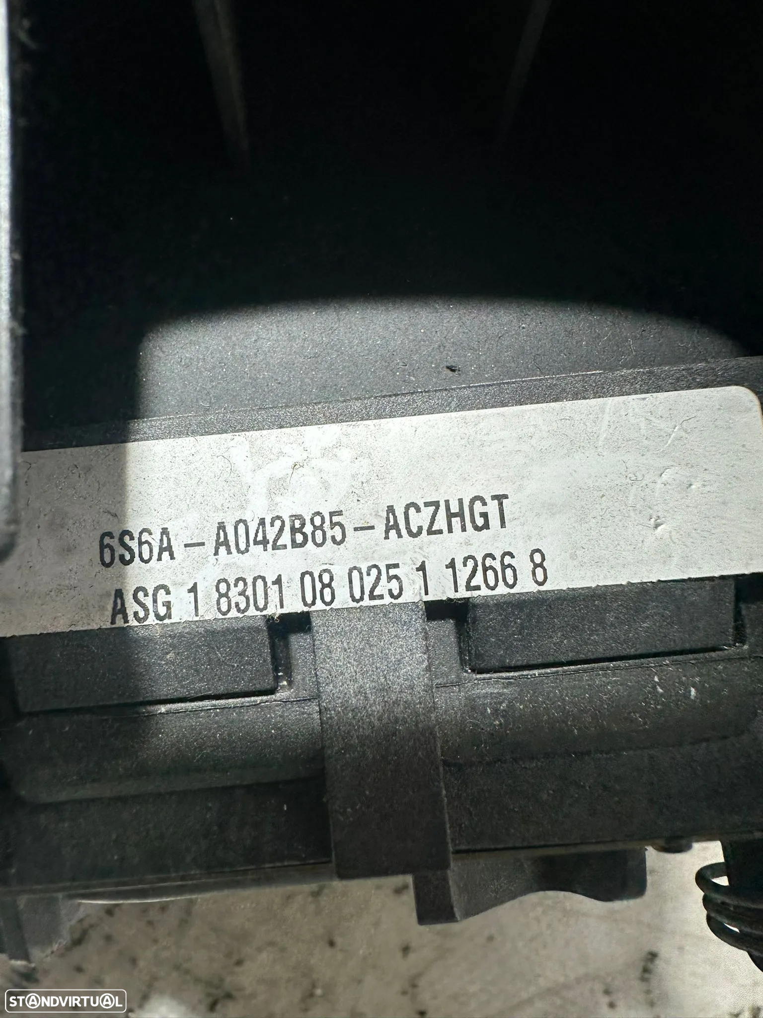 .Airbag Volante Guiador Original Ford Fiesta MK5 5 6S6AA042B85ACZHGT 2002 - 2008 - 8