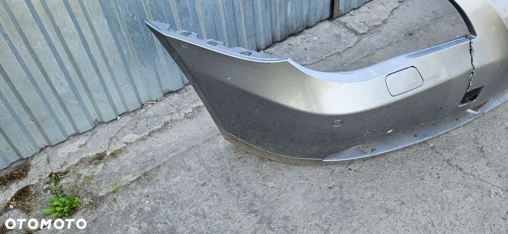 BMW 5 E60 E61 2003-2007 Kompletny zderzak przód Zderzak przedni pod czujniki parkowania PDC XENON spryskiwacze  KOLOR Silbergrau - 7