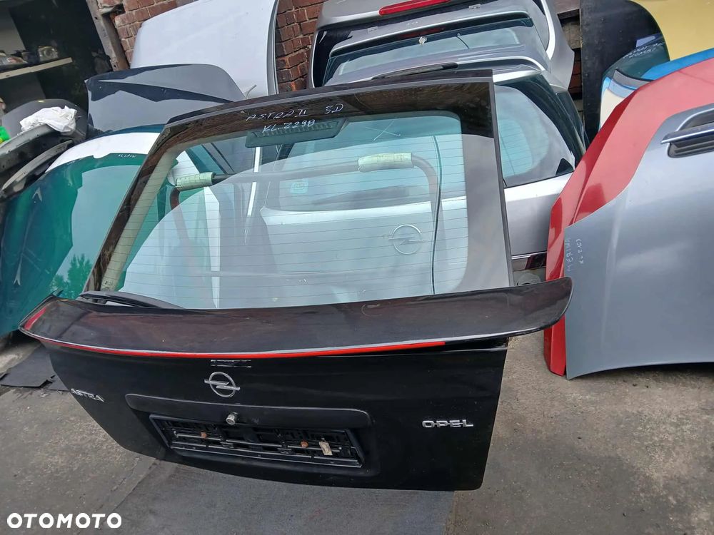 Opel Astra II G HB klapa bagażnika, lotka kod lakieru Z298 - 2