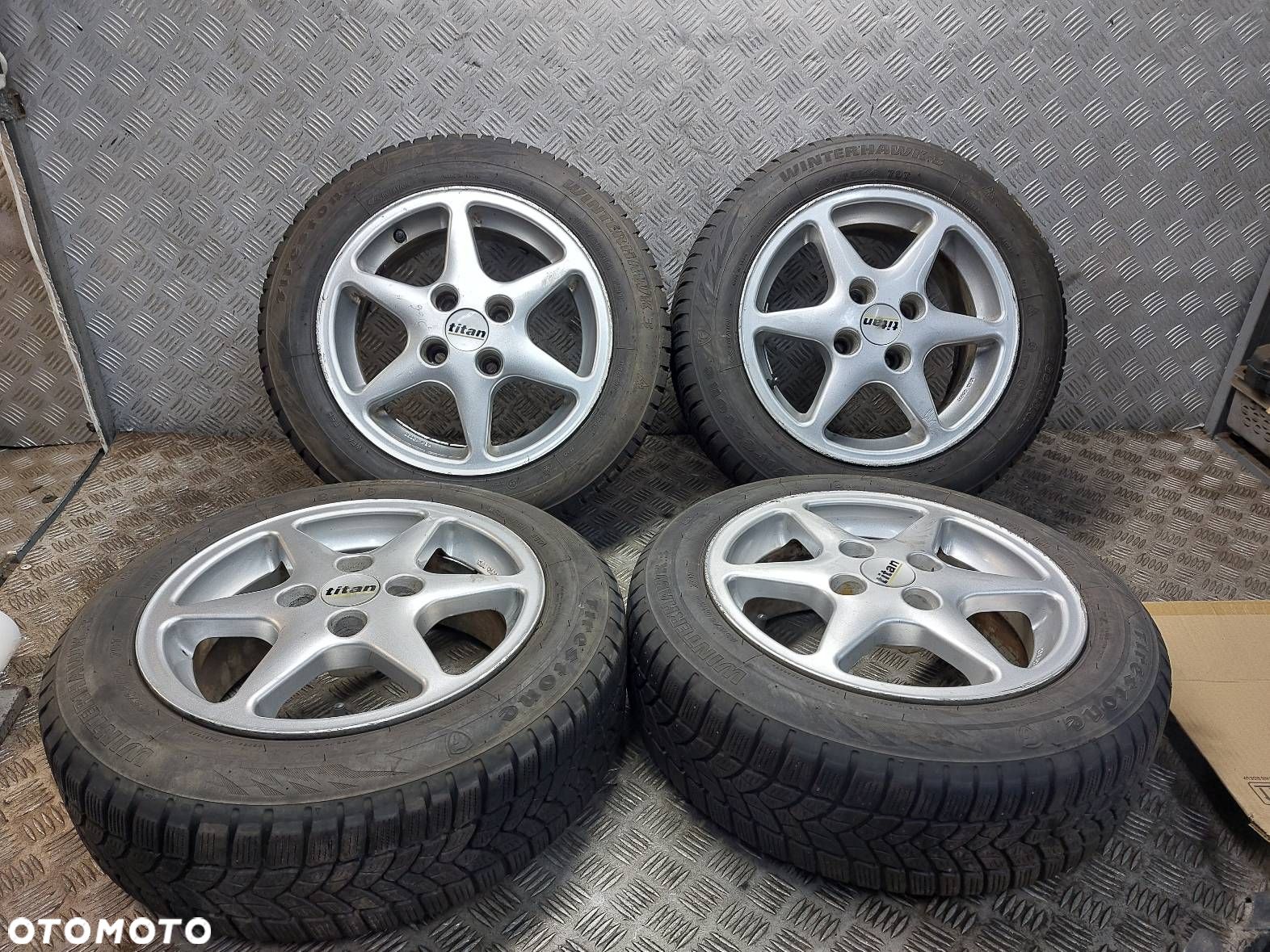 KOŁA ZIMOWE 4X100 6Jx14 ET37 165/65R14 HYUNDAI MAZDA KIA HONDA TOYOTA - 1