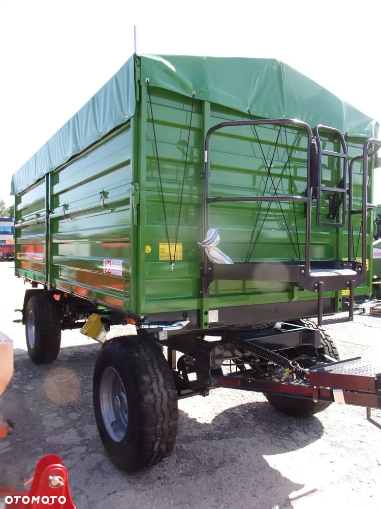 Pronar Przyczepa dwuosiowa paletowa PRONAR PT680 -14t, PT612 -12t, PT612L -12t, wywrotka z trójstronnym wywrotem, przyczepa ciężarowo-rolnicza - 7