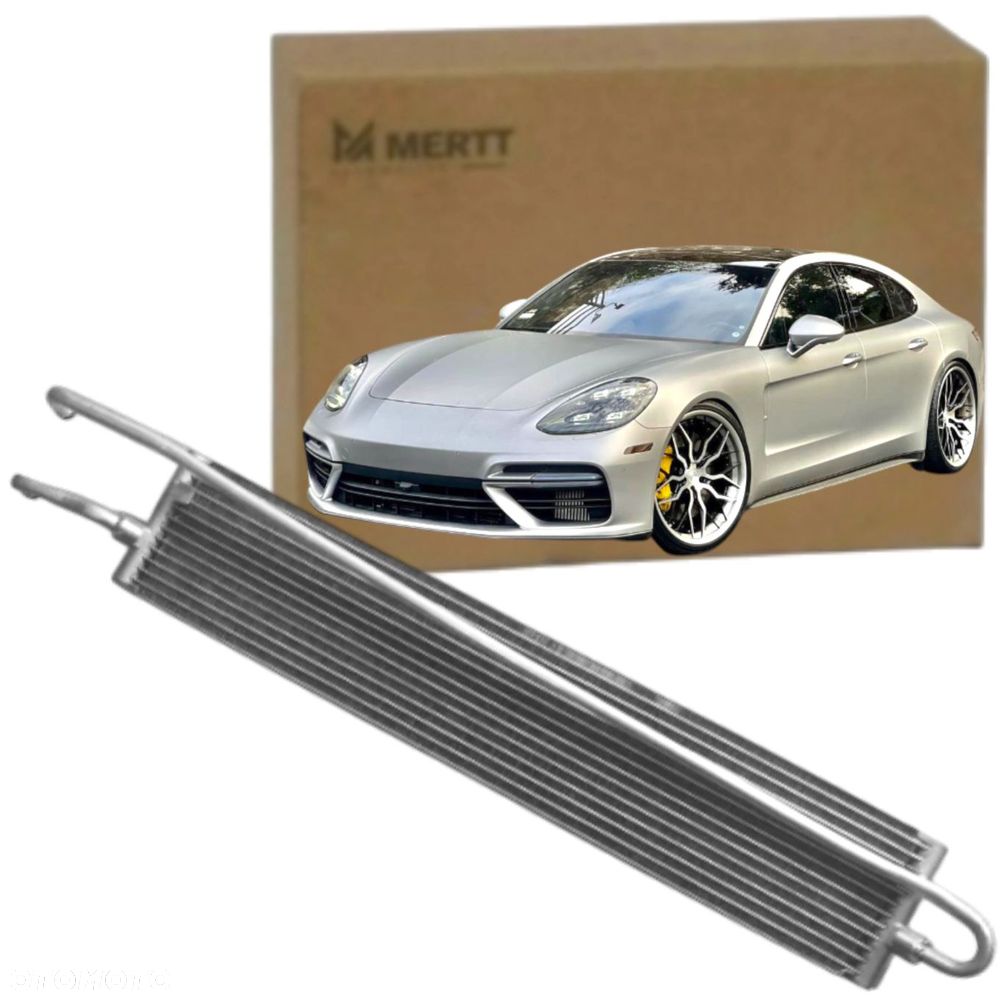 CHŁODNICA OLEJU SKRZYTNI PORSCHE PANAMERA 2 971 ALUMINIUM 971317020B 2016- - 2