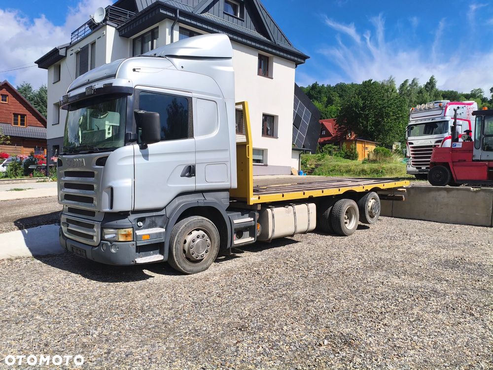 Scania R420 analog tacho klima retarder mega 6x2 pod lawetę pomoc drogowa - 1