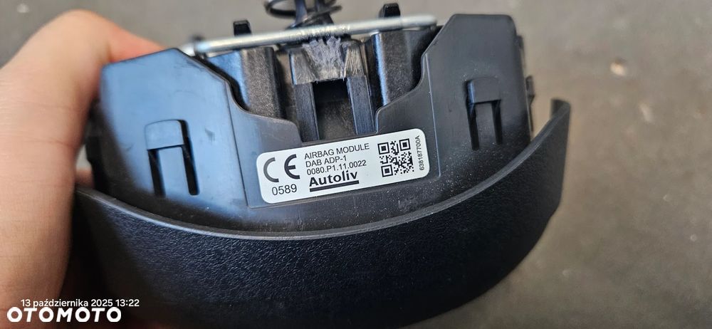 Poduszka airabg kierowcy kierownicy Mazda 3 III BM Lift 2017r Europa - 4