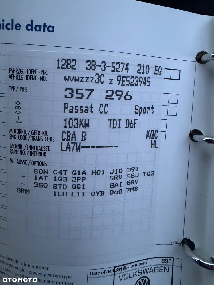 Volkswagen Passat CC 2.0 TDI DSG - 9
