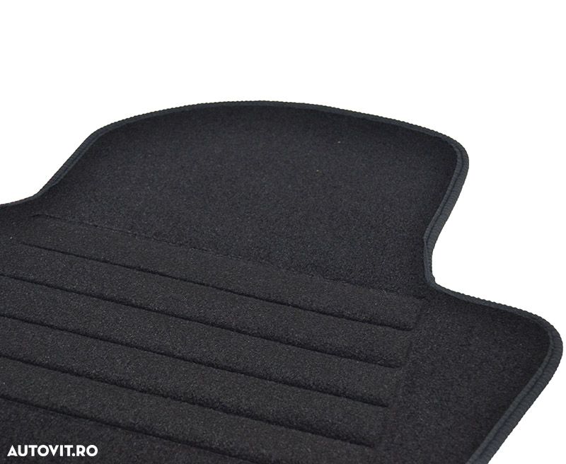 Covorase mocheta VW JETTA 09/2005-01/2011 Negru, set de 4 bucati - 2