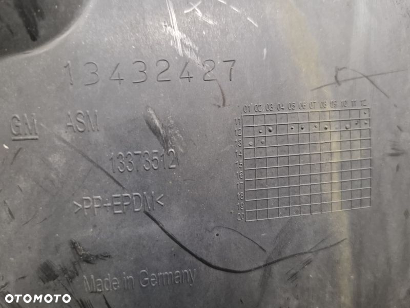 OPEL ASTRA J NADKOLE PRAWY PRZÓD PRAWE PRZEDNIE 13432427 13373512 - 12