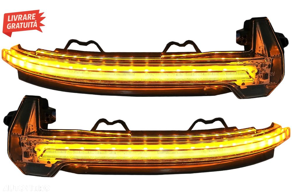 Indicator Dinamic Full LED pentru Oglinda Osram LEDriving DMI Audi A4 S4 RS4 B9 (2- livrare gratuita - 1