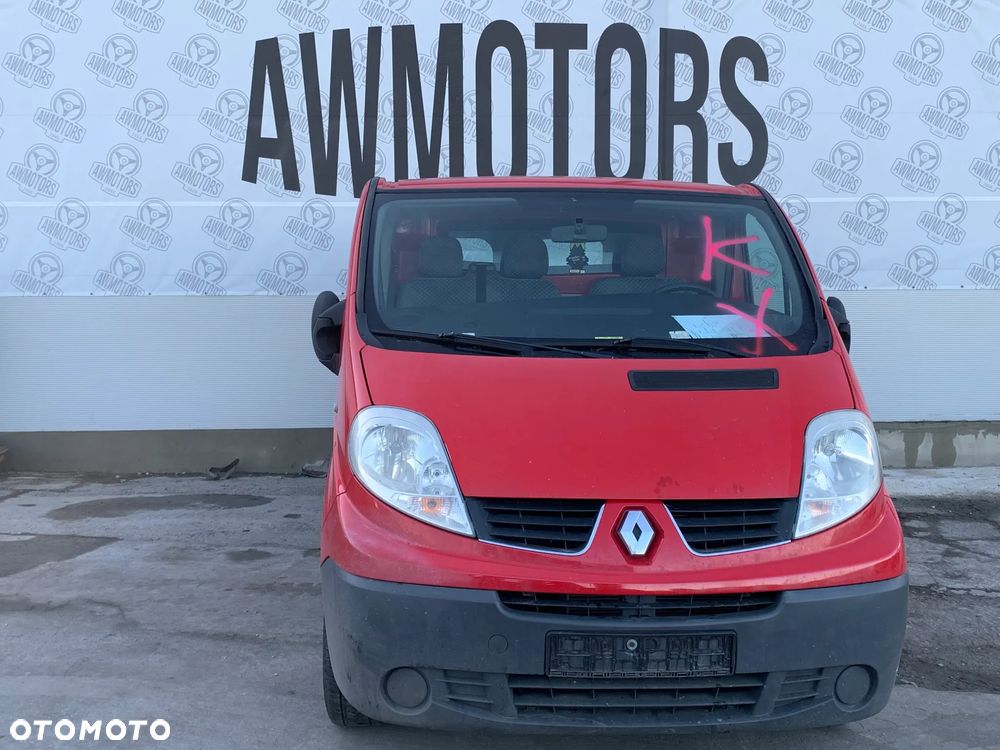 RENAULT TRAFIC 2008 *SAMOCHÓD NA CZĘŚCI* 3392  MASKA, LAMPA, DRZWI, LUSTERKO, ZDERZAK, GRILL, BŁOTNIK, KLAPA, BELKA, DESKA, FOTELE, KANAPA, ĆWIARTKA KIEROWNICA, TARCZE, ZACISKI, ZAWIESZENIE, KOMPLETNY PRZÓD, KOMPLETNY TYŁ, LICZNIK, ZEGARY, PRAWE LEWE PRZÓD TYŁ - 2