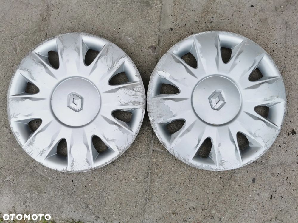 Renault Modus Megane Scenic Clio Twingo Kołpaki 15" 2 szt - 1