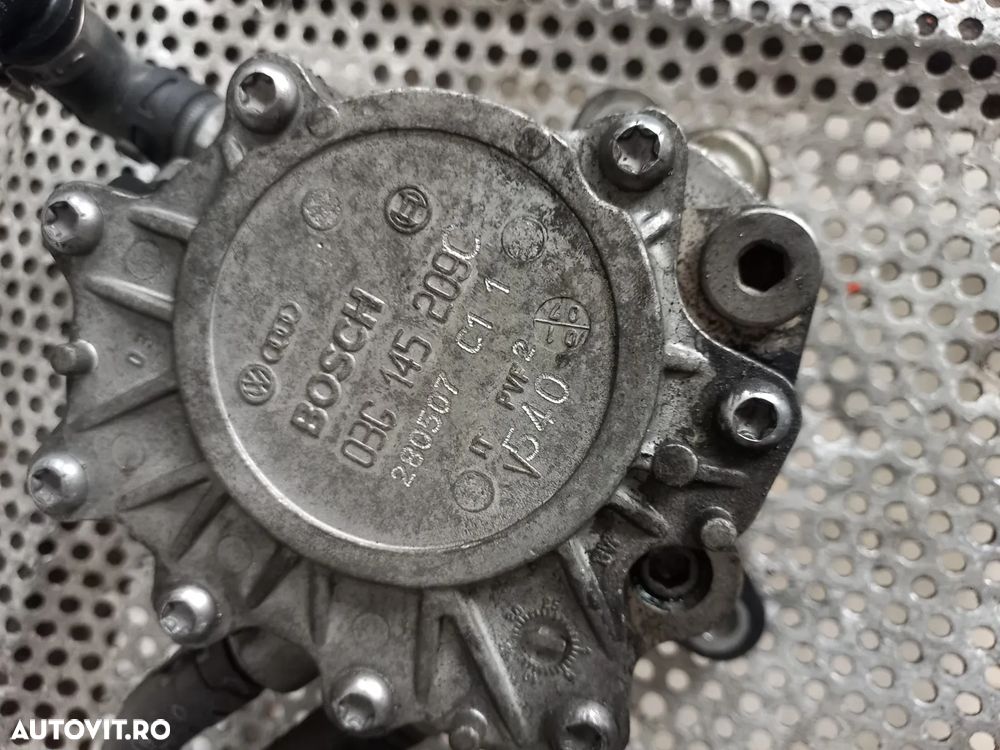 Pompa Vacuum Tandem Audi A6 C6 A4 B7 Vw Seat Skoda 2.0 Tdi Cod 03GC - 5