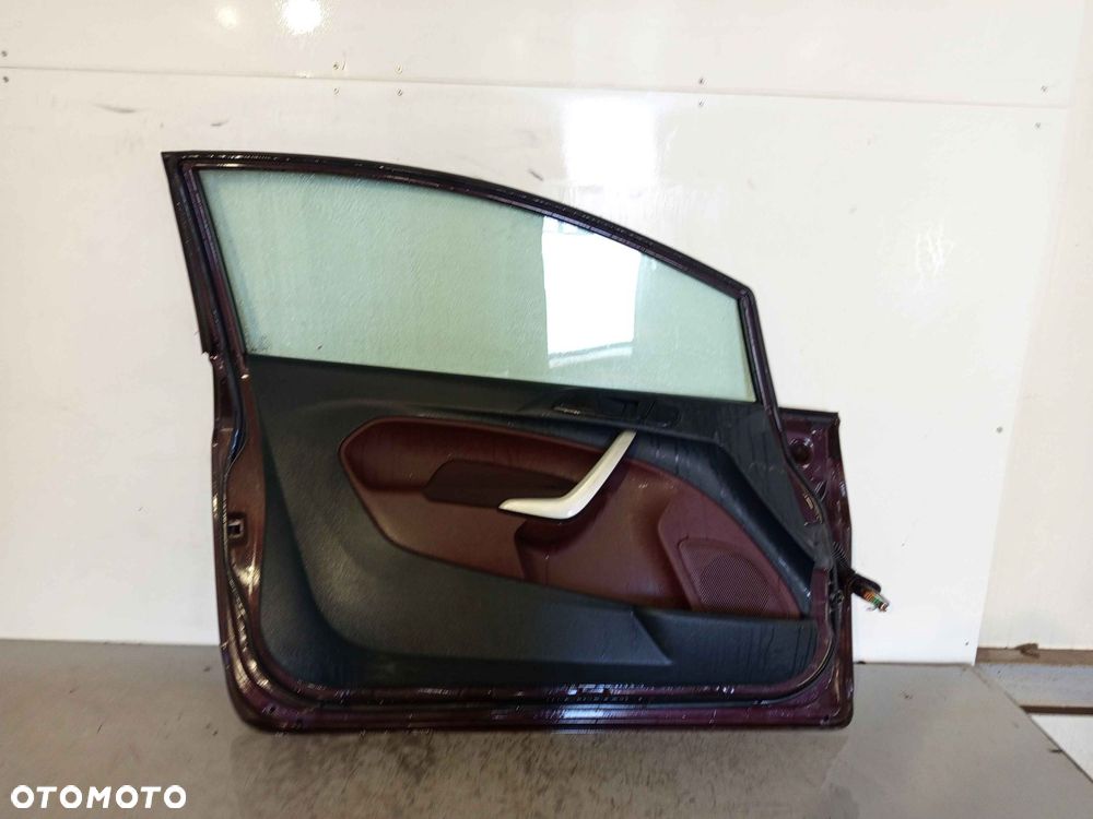 + DRZWI PRZÓD PRZEDNIE LEWE FORD FIESTA MK.7 7 VII 39 WIŚNIA WIŚNIOWA 3D 3 DRZWI HB - 5