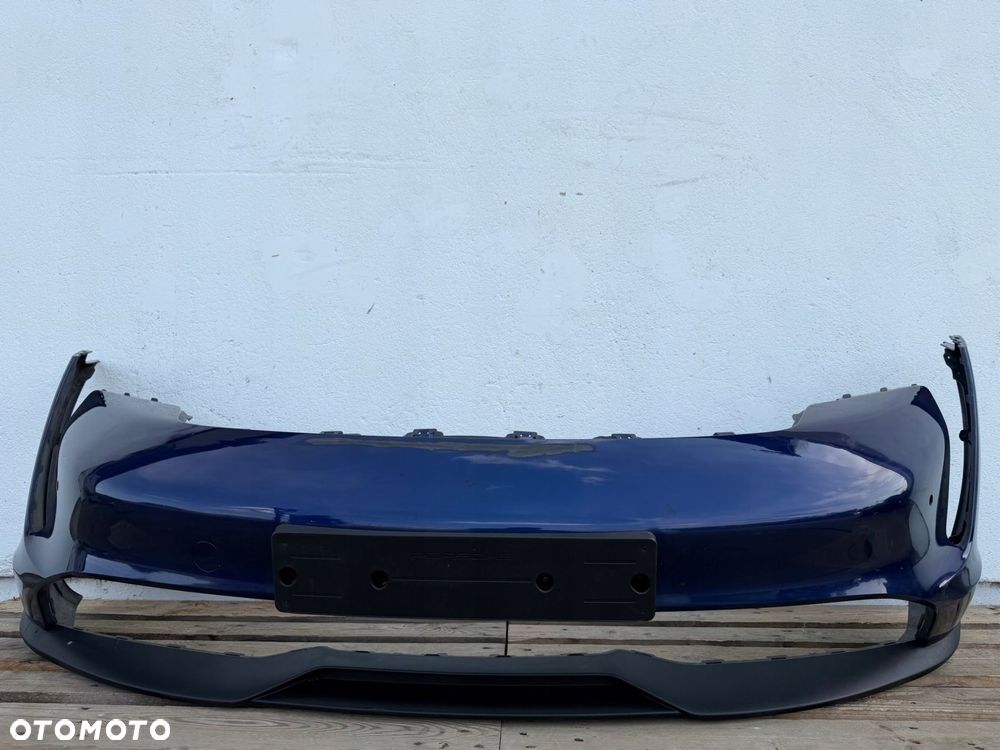 zderzak przód przedni porsche taycan 9j1 9j1807221d + spoiler 9j1807541 - 1