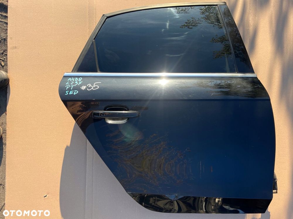 audi a4 b8 sedan drzwi prawe tylne prawy tył lz9y - 1