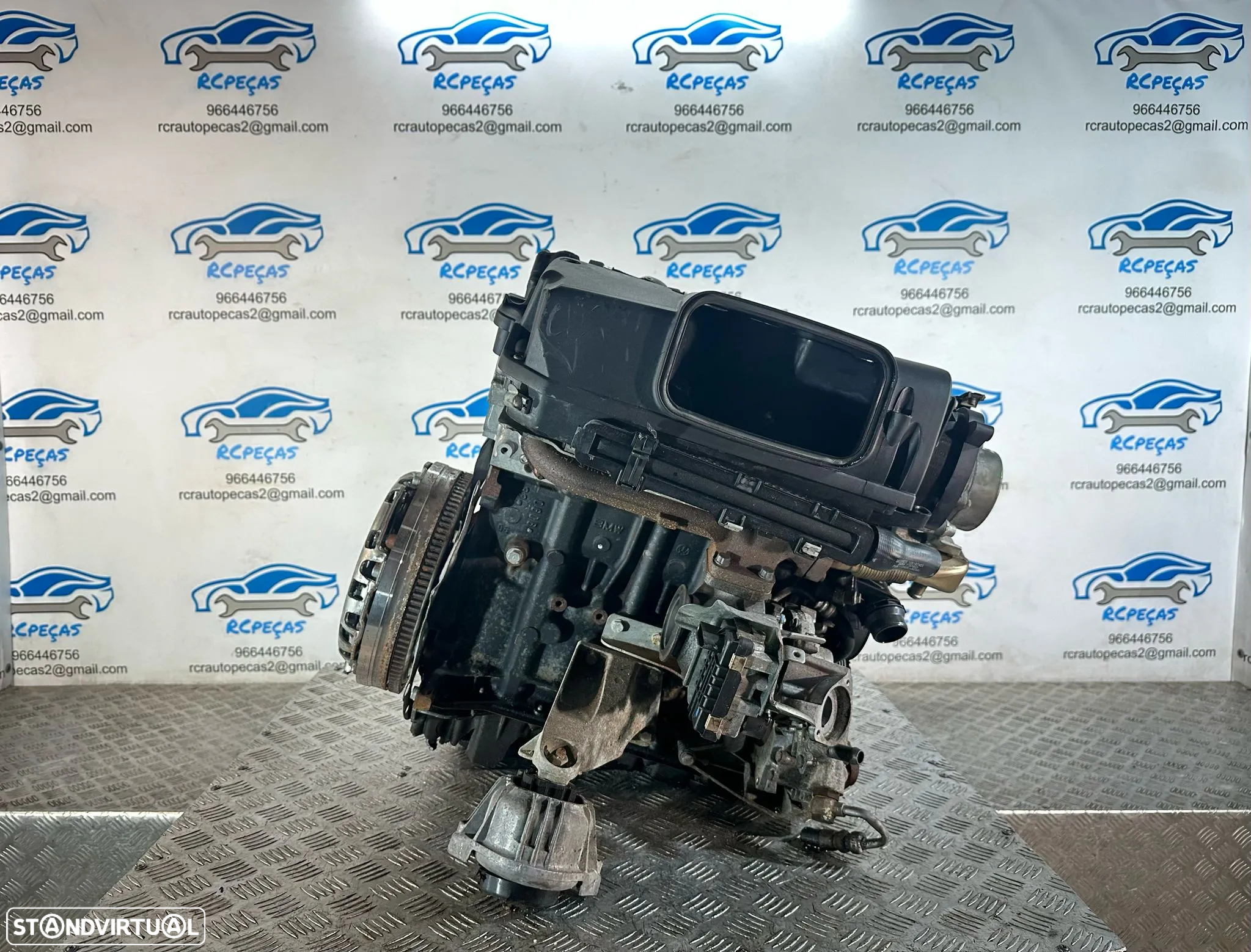 .Motor Completo BMW M47D20 M47 204D4 122cv 16v Diesel Serie 1 3 318d 118d Bosch - 3