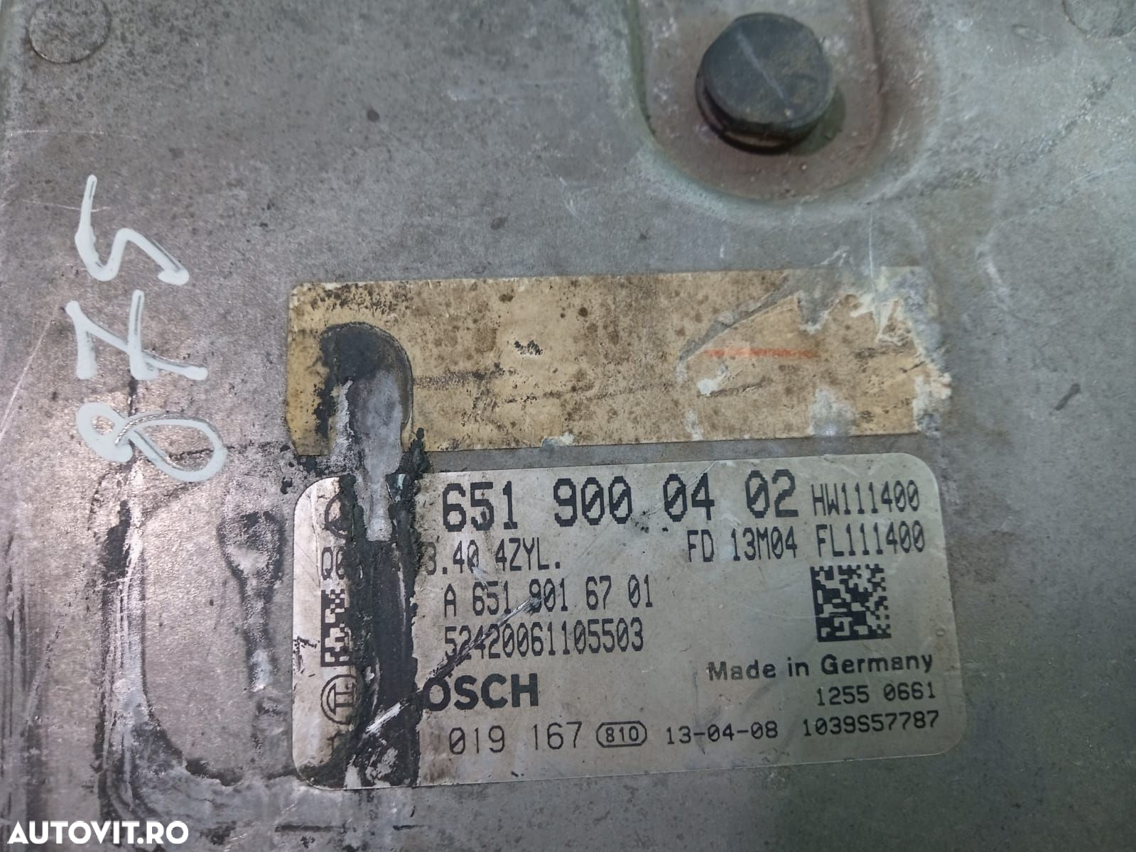 Calculator motor ECU A6519000402 2.2 cdi om651.960 Mercedes-Benz ML W - 2