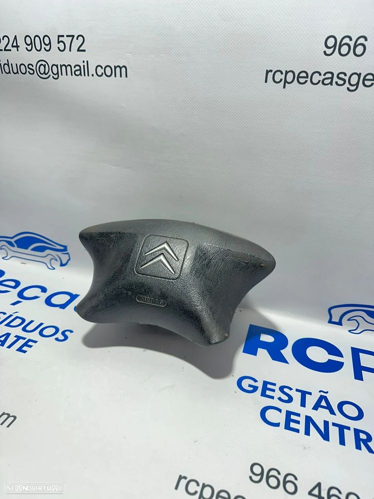 .Airbag Volante Guiador Original Citroen Berlingo 2 MK2 96454032X 2002 - 2010 - 3