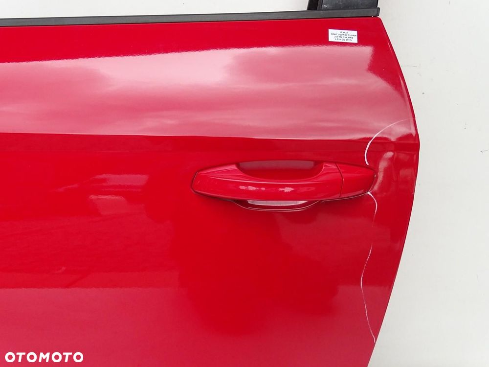 DRZWI LEWY PRZÓD LEWE PRZEDNIE LS3H SEAT LEON III 5F 12-16r 3D 3 DRZWI - 9