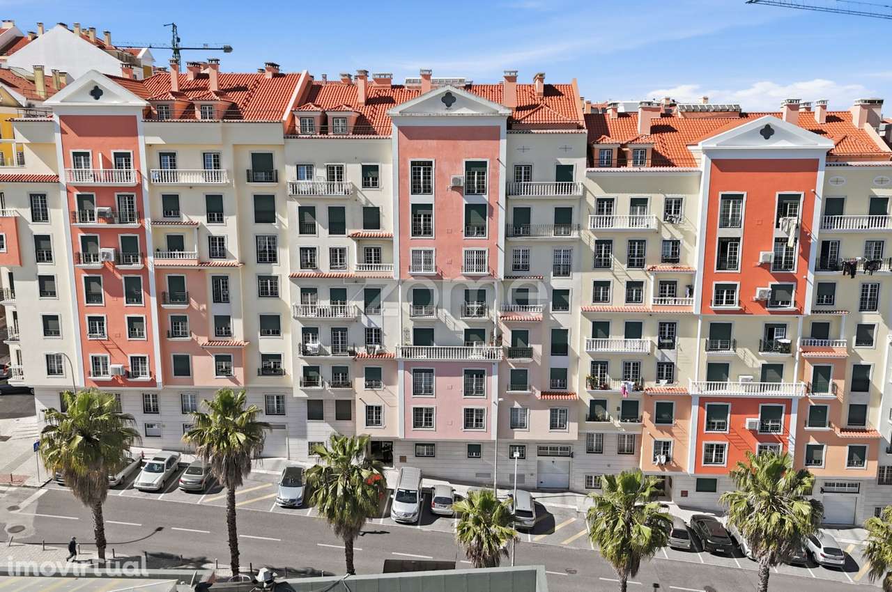 Apartamento T3 com terraço | Urbanização Neudel – Amadora - Grande imagem: 2/36