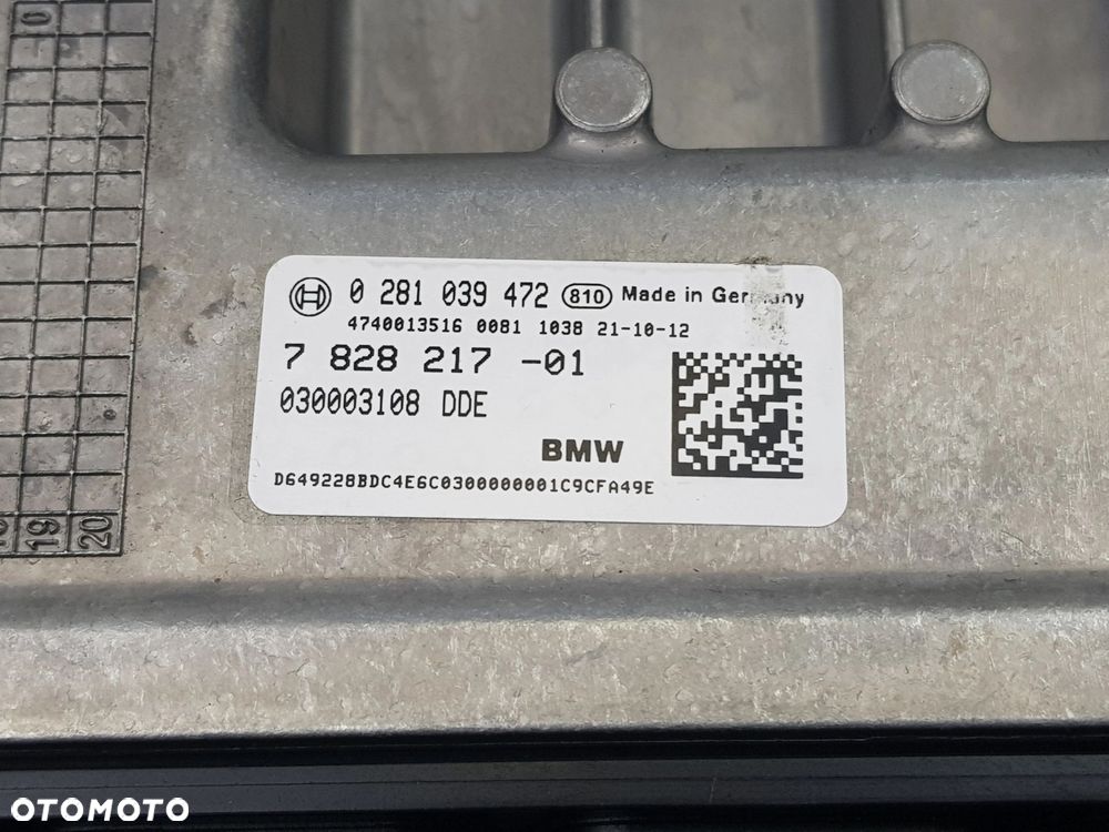 Komputer Sterownik silnika ECU BMW X1 F48 MINI F55 1.5 B38 7828217 - 10