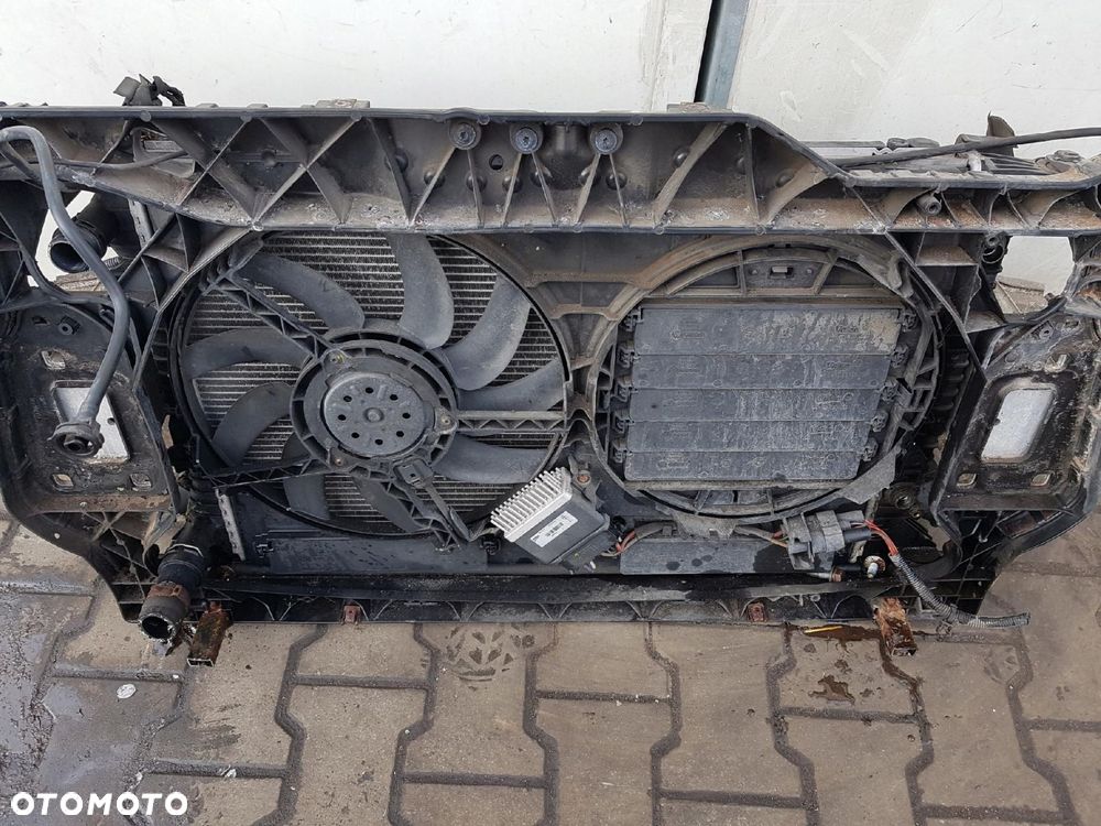 AUDI A4 B8 08-11r 2.0 TDI PAS PRZEDNI CHŁODNICE WENTYLATOR AUTOMAT - 7