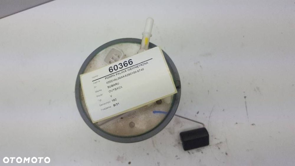 POMPA PALIWA OUTBACK V BS LEGACY VI 2.5 BENZYNA - 7