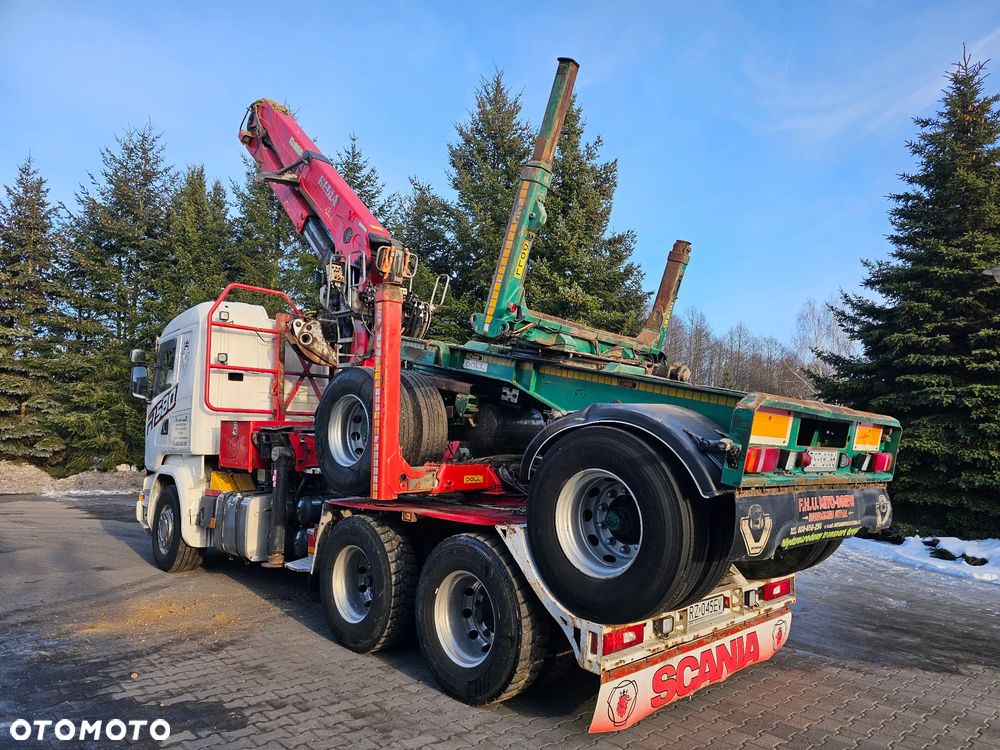 Scania R580 6x4 V8 + KESLA + WÓZEK DOLL CAŁY ZESTAW - 22