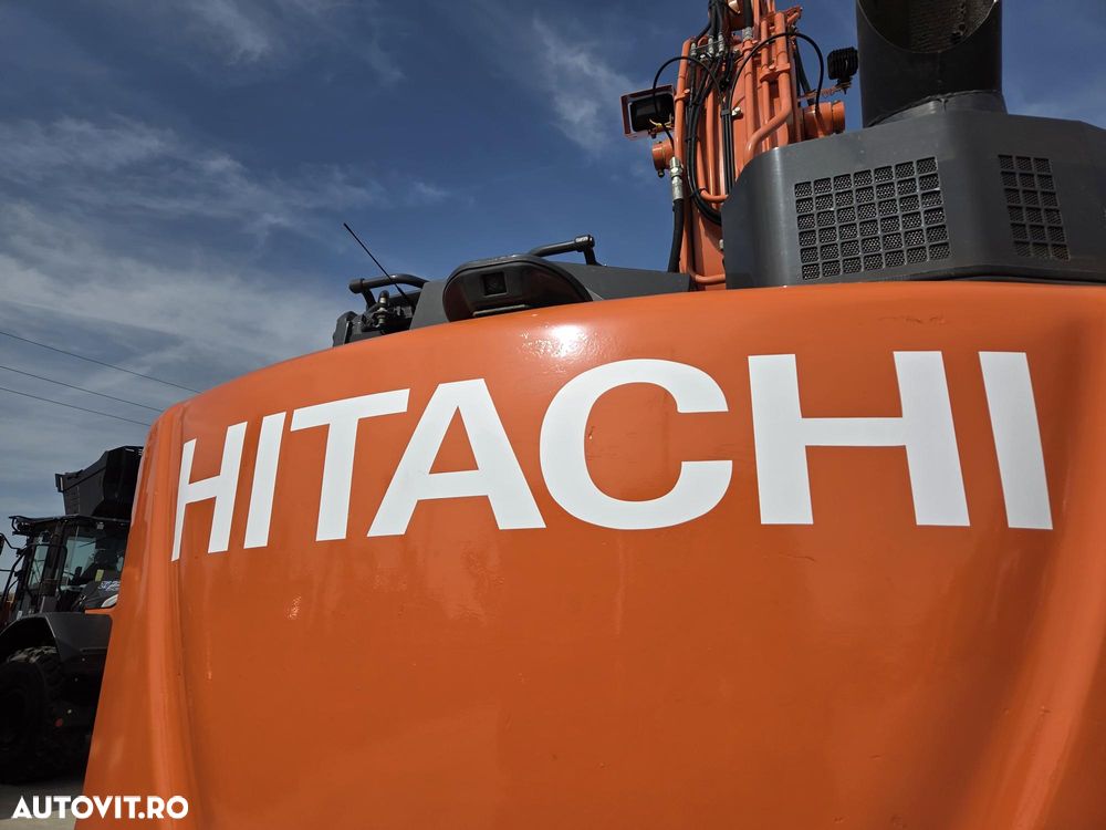 Hitachi ZX135US-6, 15t, 2018, 3.958h, PADURI CAUCIUC NOI, CUPLA RAPIDA HIDRAULICA, CUPA LATA NOUA, cupa ingusta, camera spate, camere laterale, Adanc sapare 6m, latime 2,49m, ridica 7t, consum mediu 7l/h, posibil leasing 3 ani-PROMOTIE 79.900 EUR+Tva - 14