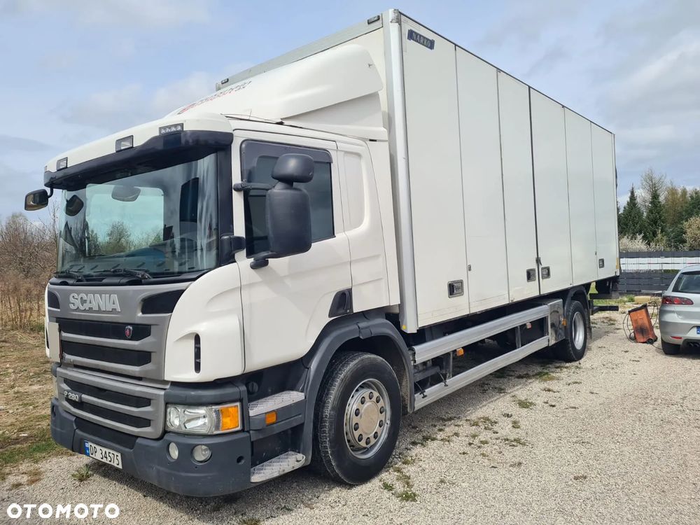 Scania P 230 280 320 EURO5 EURO6 KONTENER IZOTEMICZNY OTWIERANY BOK 18 PALET - 15