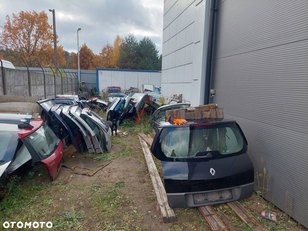 KLAPA BAGAŻNIKA + LAMPY TYŁ RENAULT SCENIC II NV676 - 8