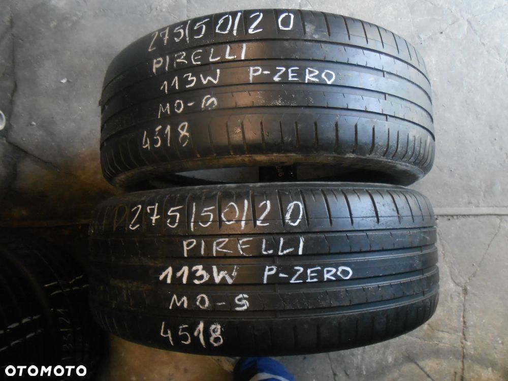 OPONY 275/50R20 PIRELLI PZERO MO S DOT 4518 6.1MM - 1