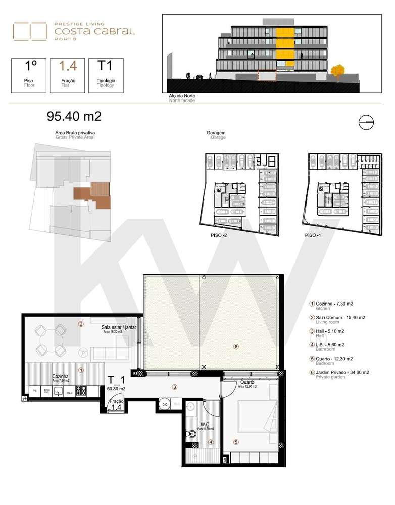 Viva com Jardim Privativo no Coração do Porto: Exclusivo T1 no Prestig - Grande imagem: 5/15