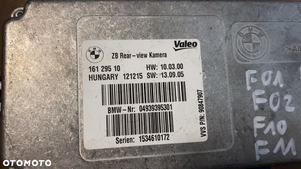 BMW F01 F02 F10 F11 F20 F30 MODUŁ STEROWNIK KAMERY 9393953 - 4
