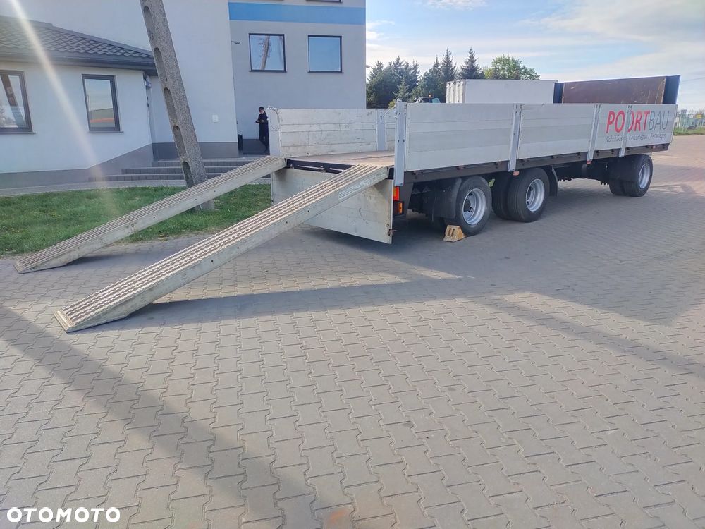Müller-Mitteltal Niskopodwoziowa - budowlanka Najazdy 3 osie ORGINAŁ
