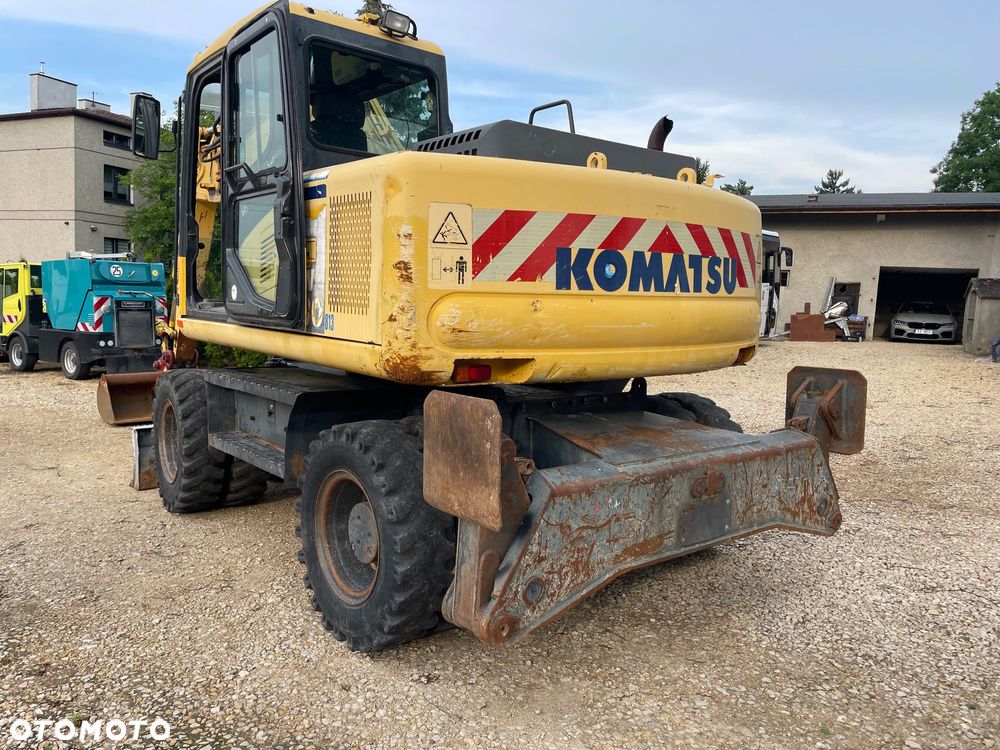 Komatsu Pw 130-7K koparka Kołowa obrotowa CAT JCB CASE LIEBHERR - 12