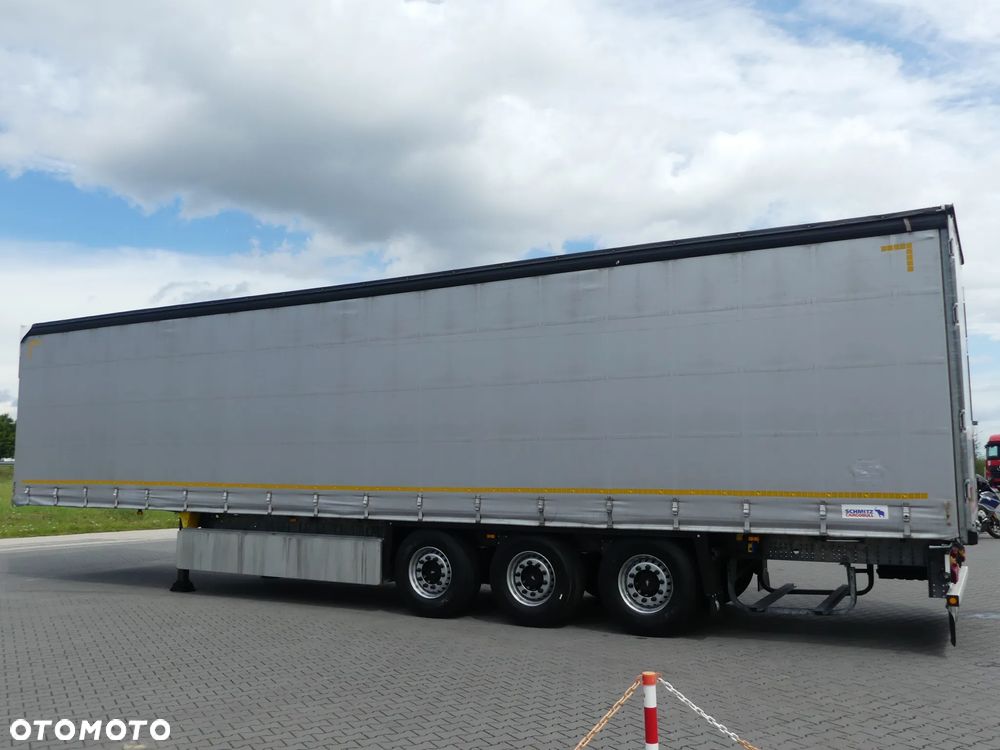 Schmitz Cargobull FIRANKA / OŚ PODNOSZONA / KOSZ PALETOWY / STANDARD / - 4