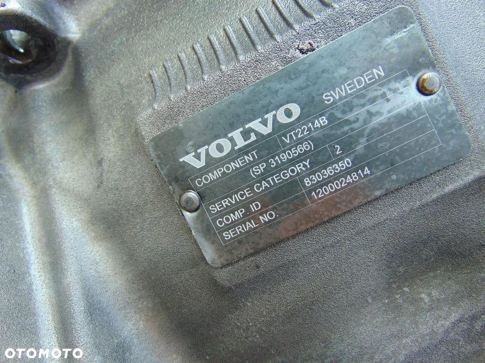 VOVLO FM 2012 r skrzynia biegów, retarder VT2214B - 3