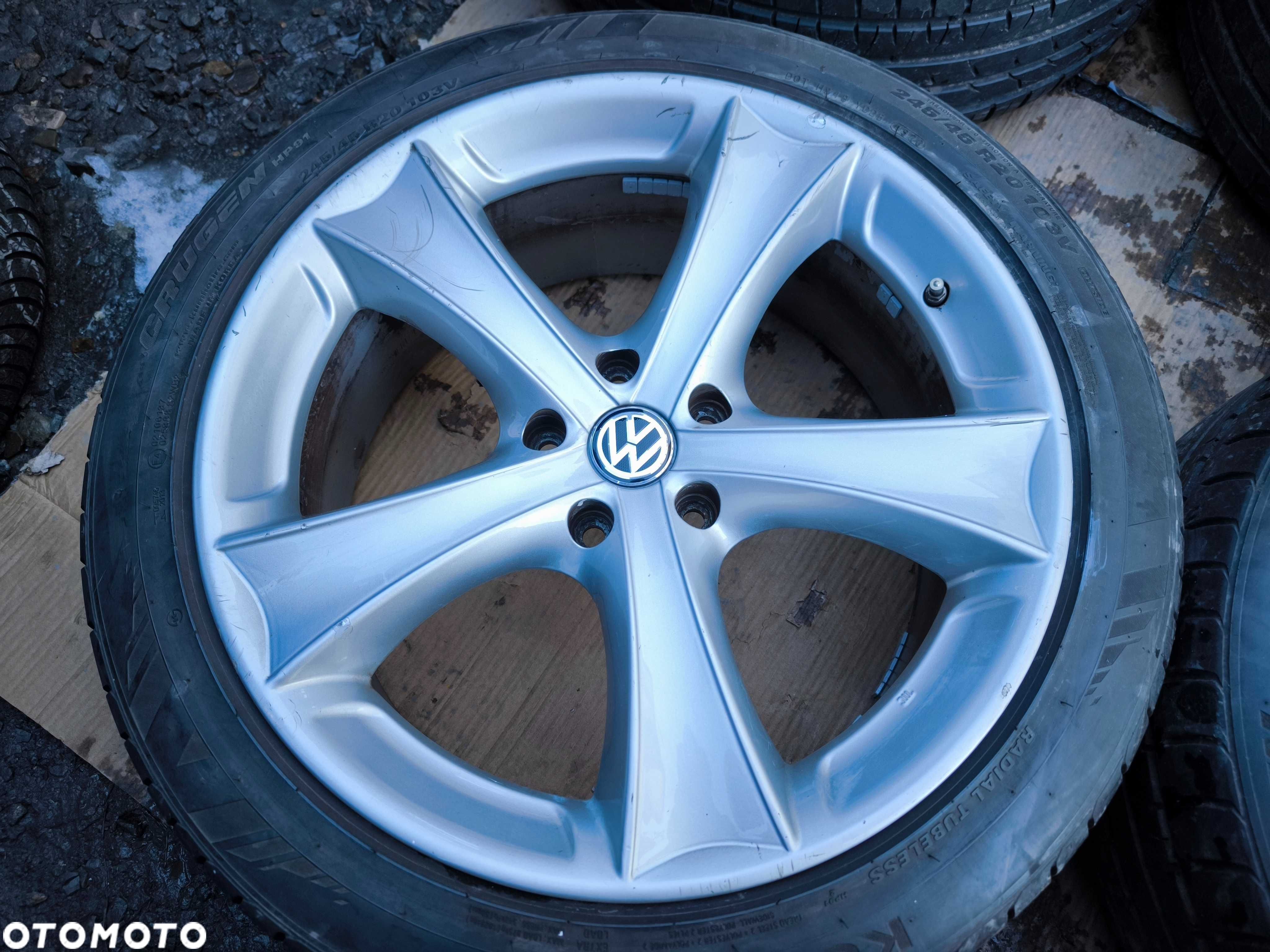 Koła VW Touareg Amarok T5 T6 T7 20 cali 5x120 ET45 Opony 245/45 - 1