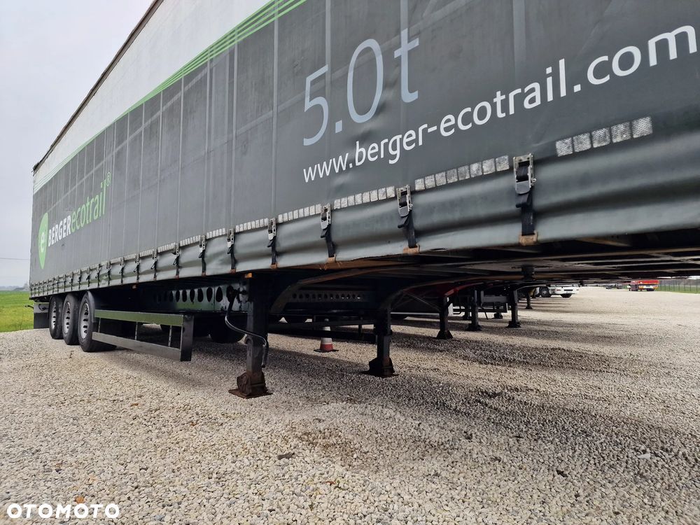 Berger Naczepa MEGA FIRANKA - SAF - NOWE HAMULCE - LEKKA - 2
