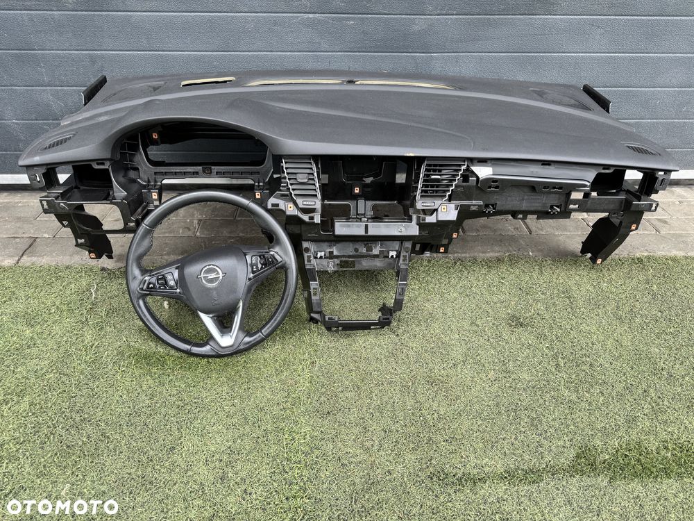 OPEL ASTRA K V 5 DESKA KONSOLA  PODUSZKI ORYGINAŁ - 1