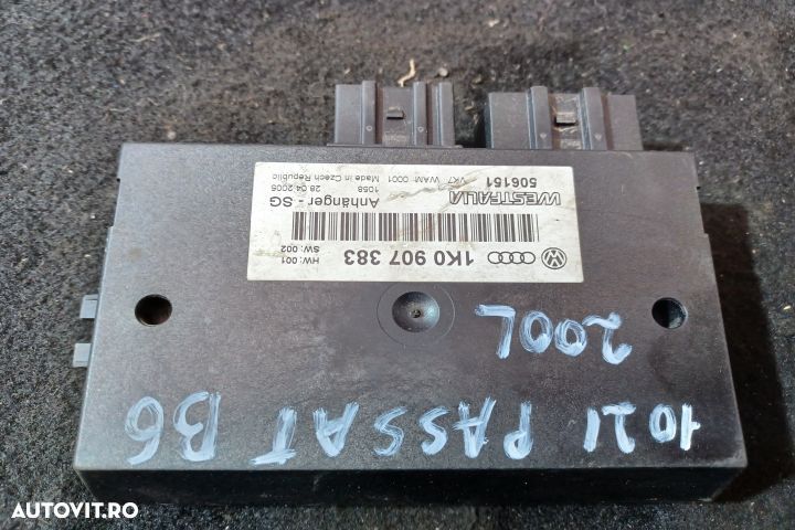 Calculator carlig remorca 1K0907383  1K0907383 Volkswagen VW Passat B - 3