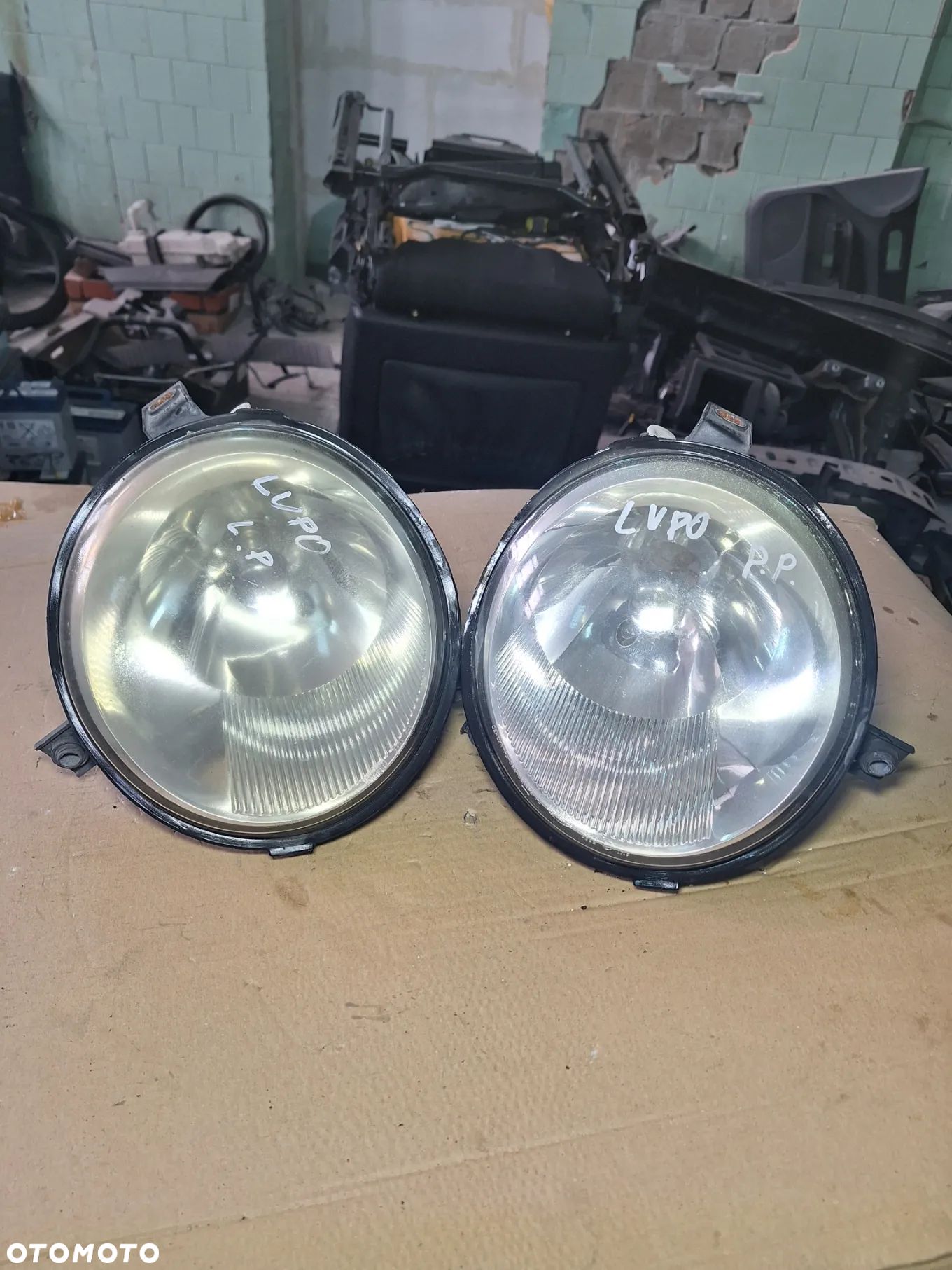 vw lupo reflektor lampa przód prawa lub lewa   0301194302   0301194301 - 1
