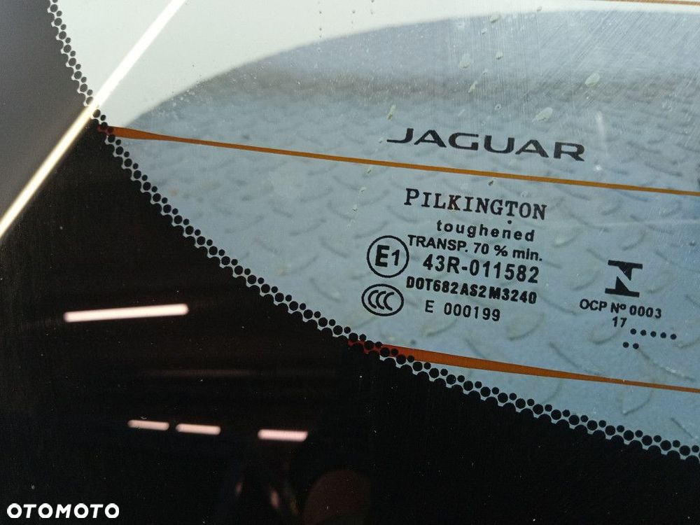JAGUAR XF II X260 SEDAN SZYBA TYLNA TYŁ - 3