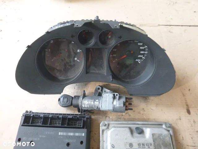 ZESTAW STARTOWY KOMPUTER STACYJKA IMMOBILIZER LICZNIK SEAT IBIZA III CORDOBA II 1.9 SDI 038906012EM - 14