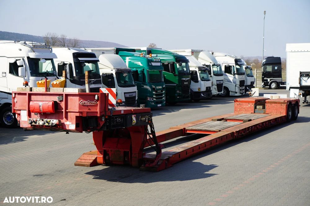 Nooteboom BETON JOS / EXTENSIBIL / TIEFBETT / EXTENSIBIL / TRANSPORTATOR / 19,5 M / MASĂ PUTERNICĂ: 55 TONE / - 1