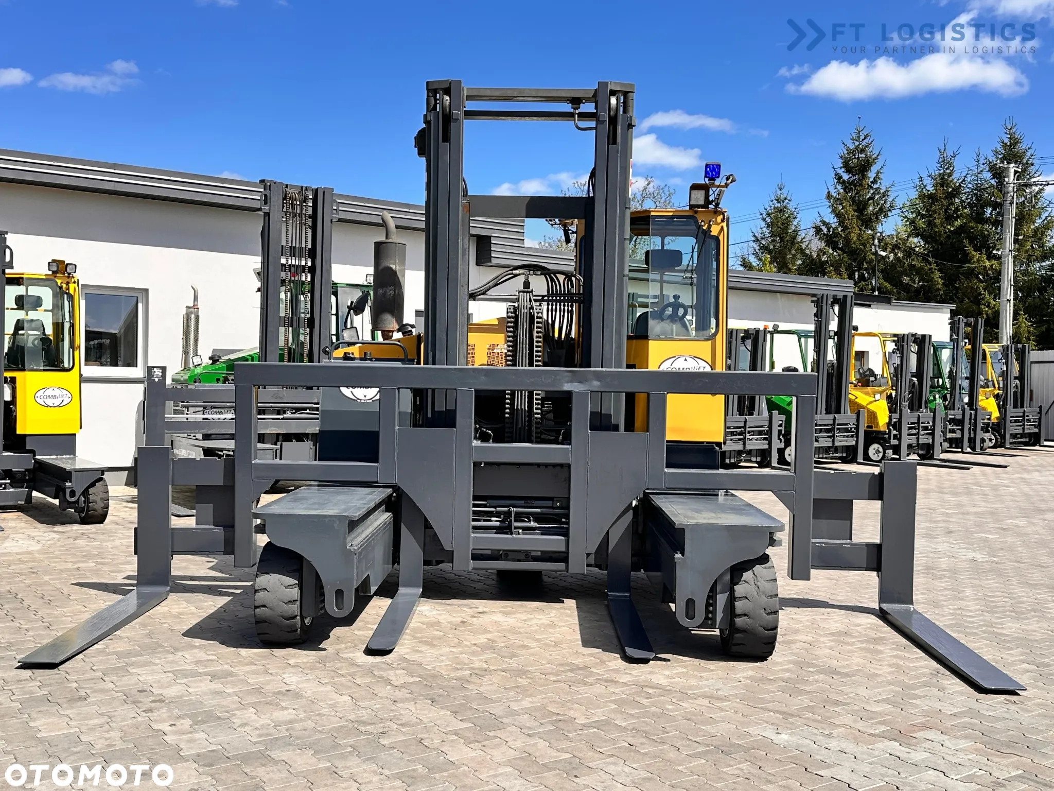 Combilift C9000 / LPG / DUPLEX / 4700MM / WOLNY SKOK / POZYCJONER / PRZESUW WIDEŁ / STAN IDEALNY - 9