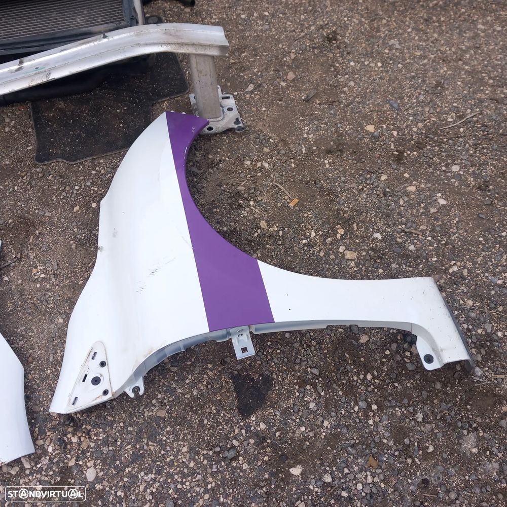 Conjunto radiadores e guardalamas renault clio 4 - 2