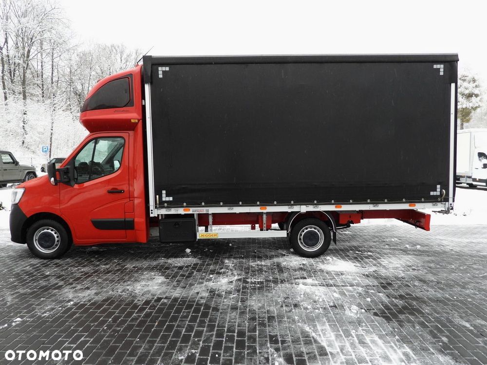 Renault MASTER PLANDEKA 10 PALET WEBASTO TEMPOMAT LEDY PNEUMATYKA KLIMATYZACJA  165KM - 9