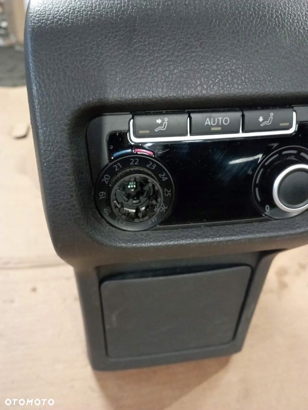 VW SHARAN II 2 TUNEL ŚRODKOWY PODŁOKIETNIK SKÓRA EUROPA - 6