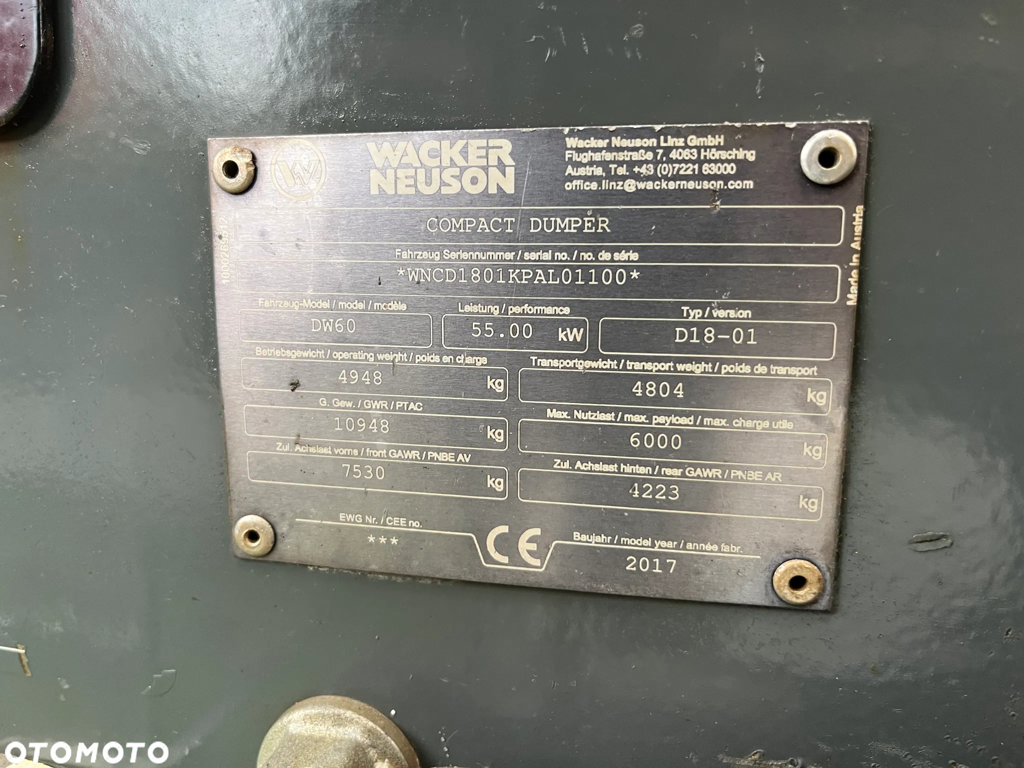 Wacker Neuson DW 60 - 23